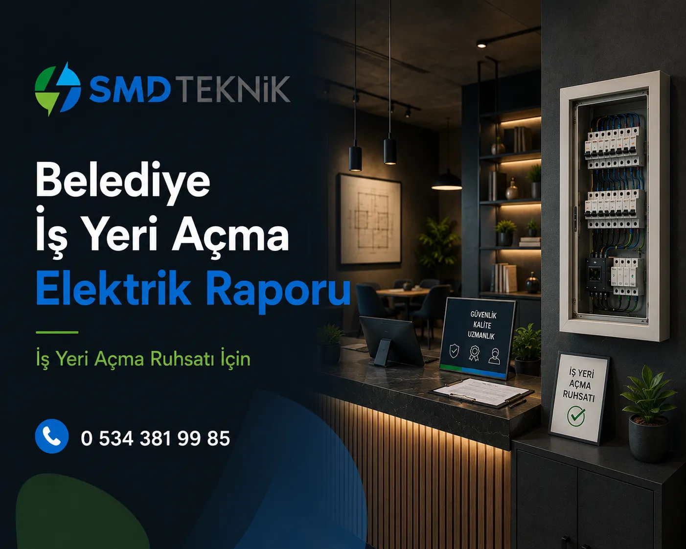 Belediye İş Yeri Açma Elektrik Raporu Nedir?