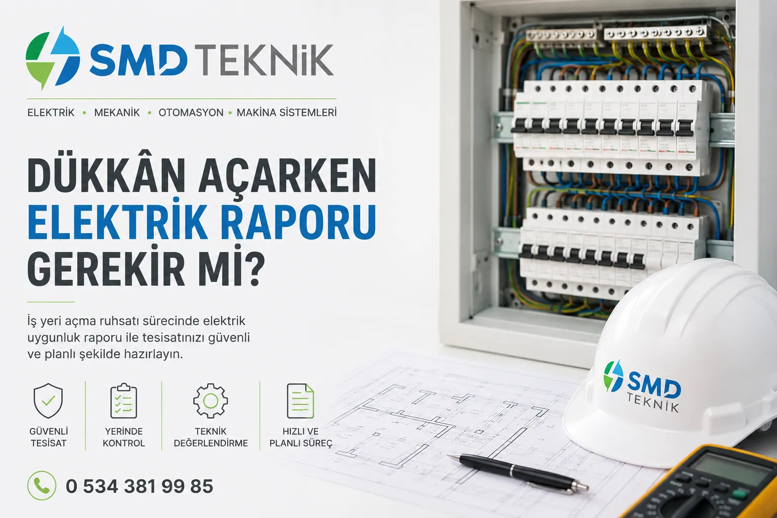 Dükkân Açarken Elektrik Raporu Gerekir mi?