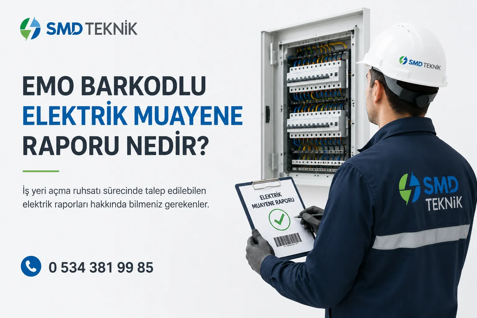 EMO Barkodlu Elektrik Muayene Raporu Nedir?