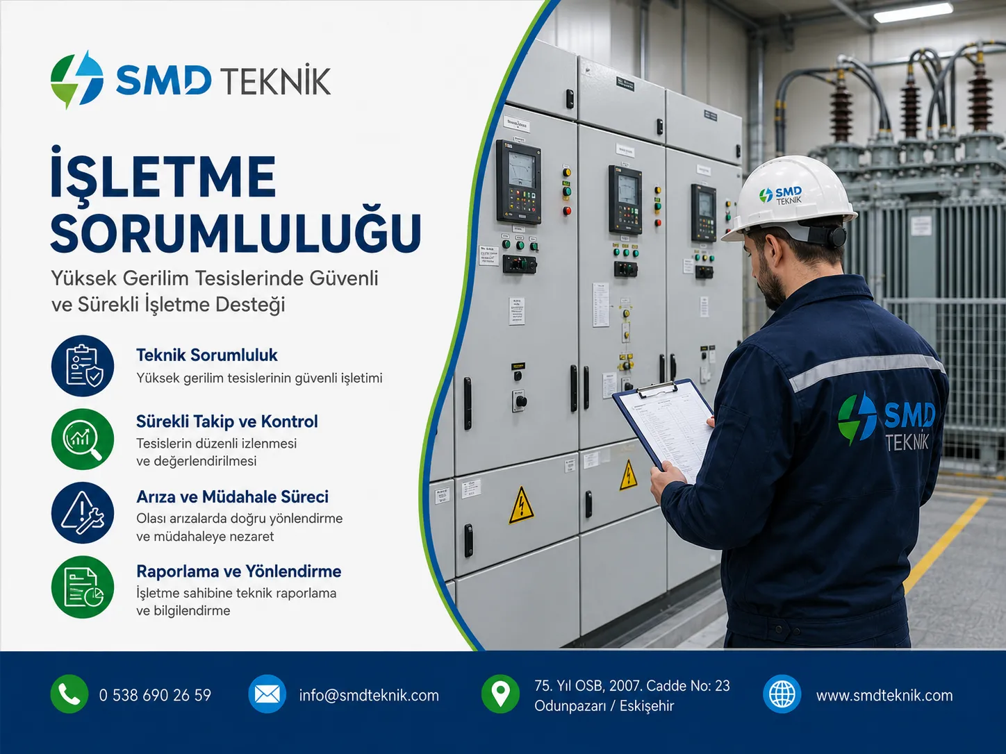 İşletme Sorumluluğu Nedir? Yüksek Gerilim Tesislerinde Güvenli İşletme Süreci