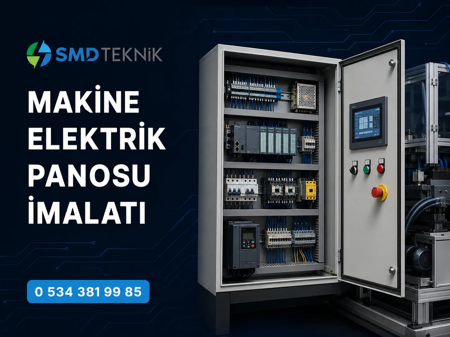 Makine Elektrik Panosu İmalatında Nelere Dikkat Edilmelidir?