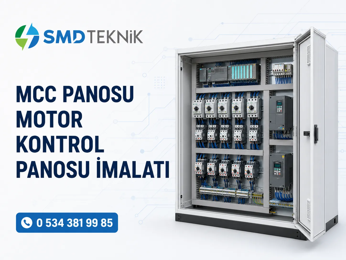 MCC Panosu Nedir? Fabrikalarda Motor Kontrol Panosu İmalatı