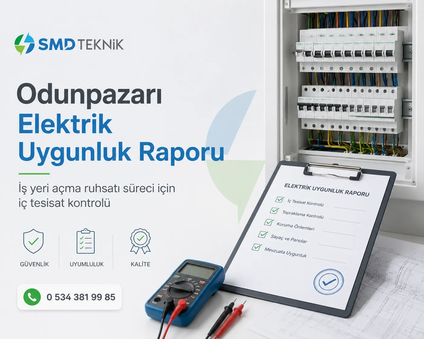Odunpazarı Elektrik Uygunluk Raporu Nasıl Alınır?