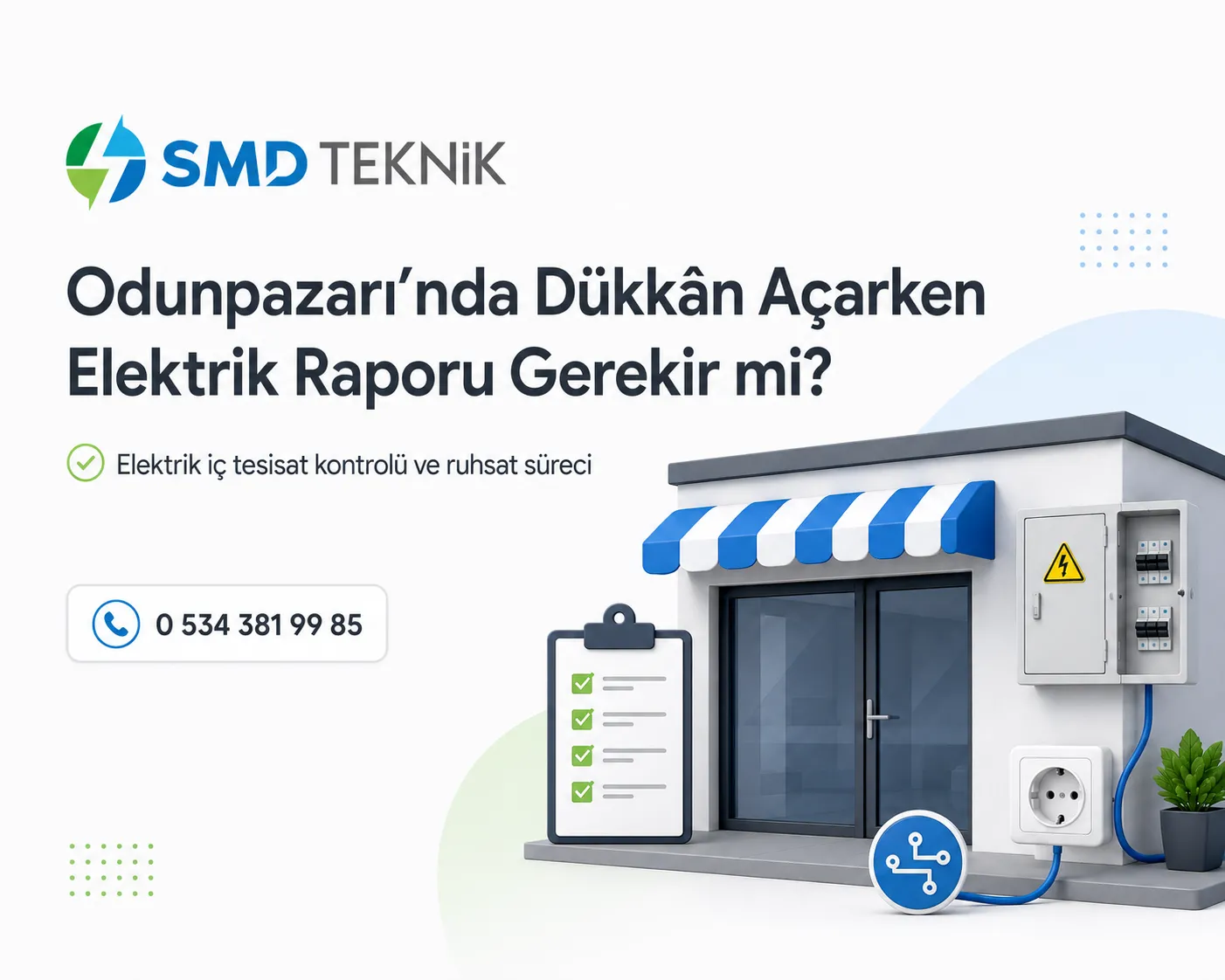 Odunpazarı’nda Dükkân Açarken Elektrik Raporu Gerekir mi?
