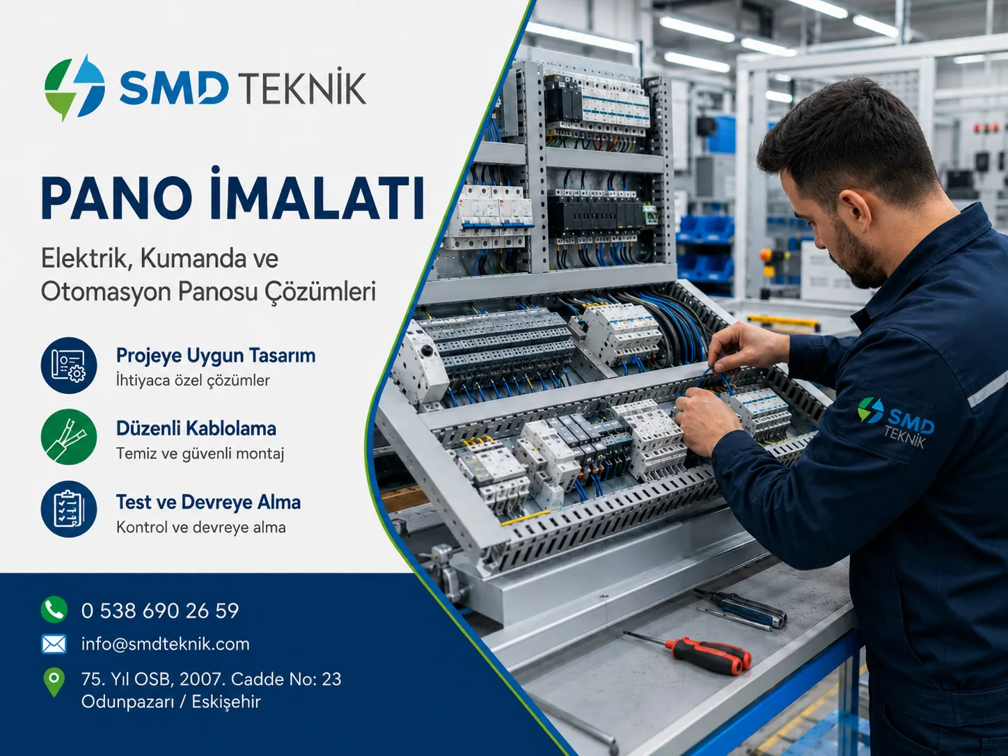 Pano İmalatı: Elektrik, Kumanda ve Otomasyon Panosu Çözümleri