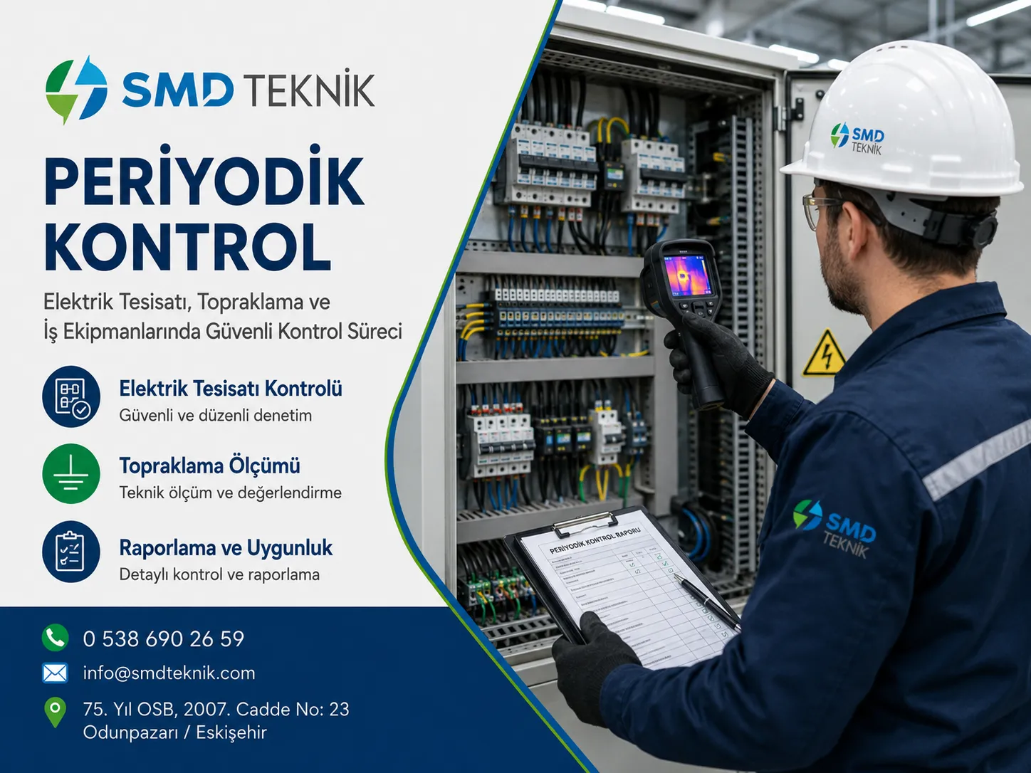 Periyodik Kontrol Nedir? Elektrik Tesisatı ve İş Ekipmanlarında Güvenli Kontrol Süreci