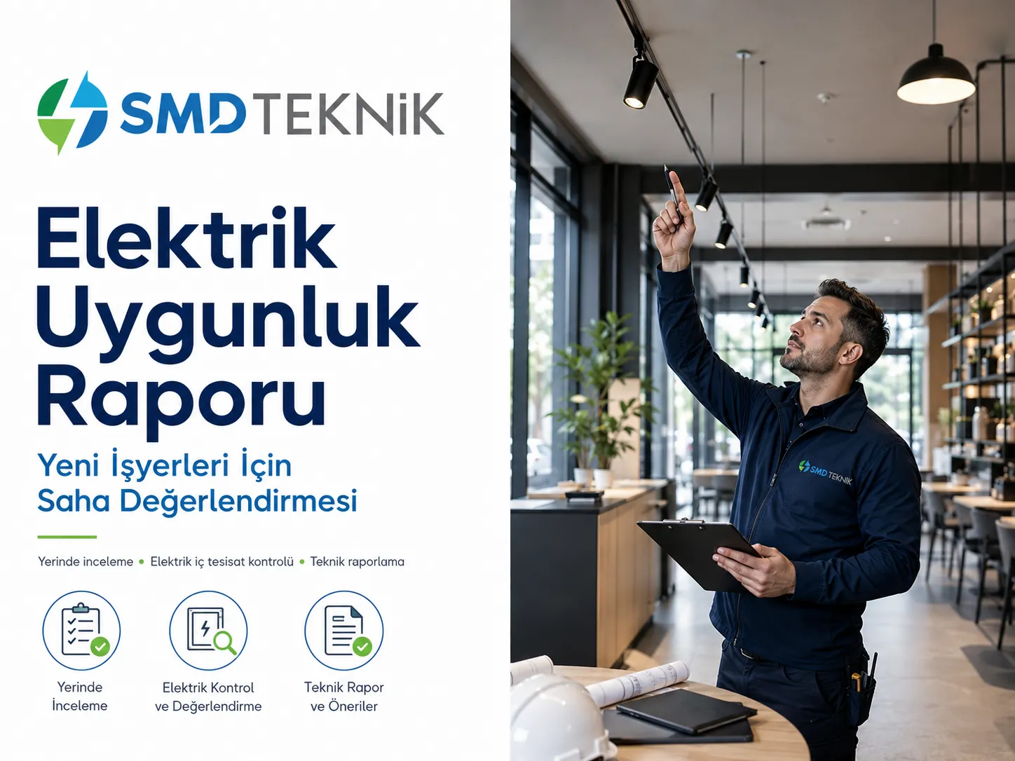 Elektrik Uygunluk Raporu İçin Yeni İşyerlerinde Saha Değerlendirmesi