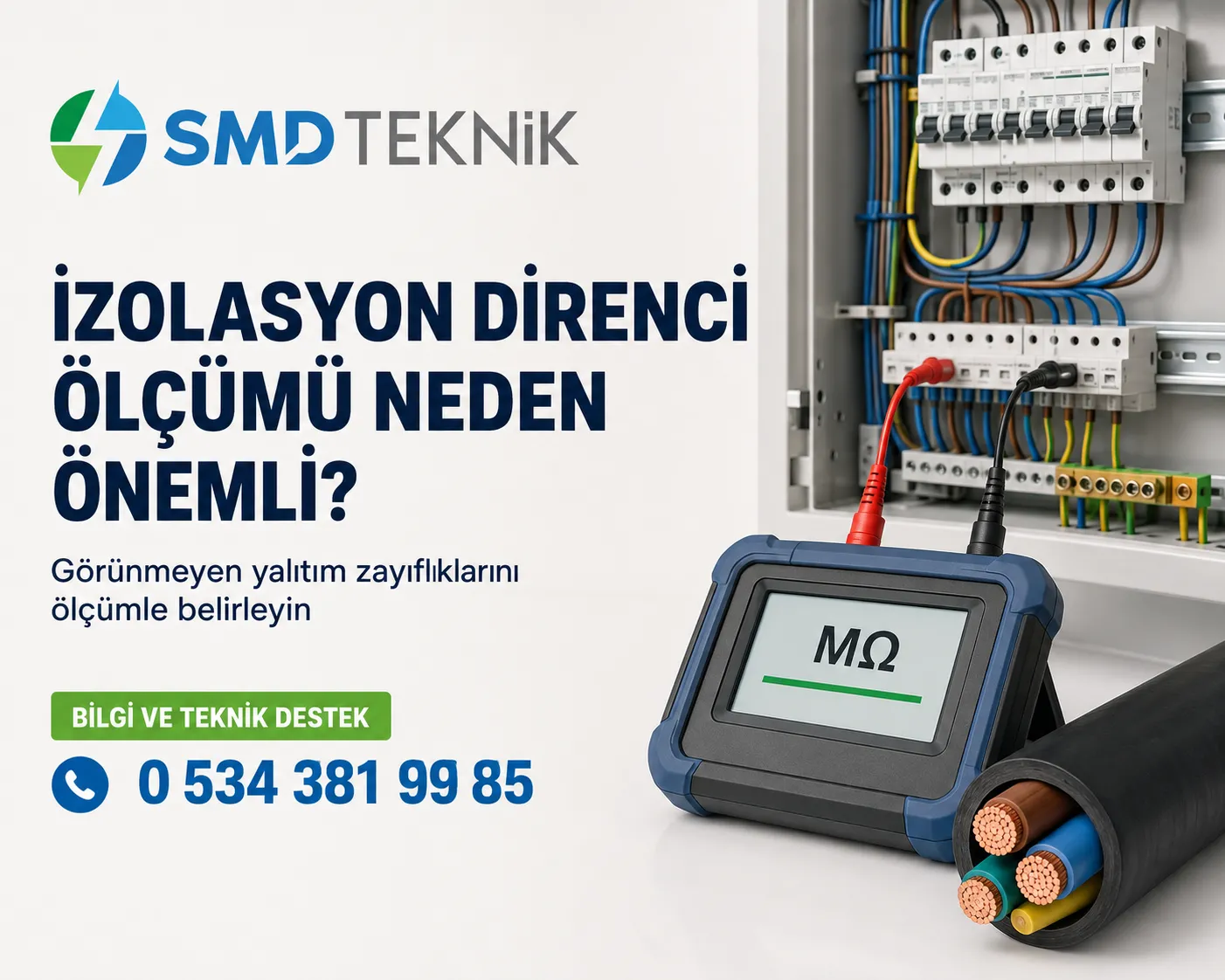 İzolasyon Direnci Ölçümü Nedir ve Uygunluk Raporunda Neden Önemlidir?