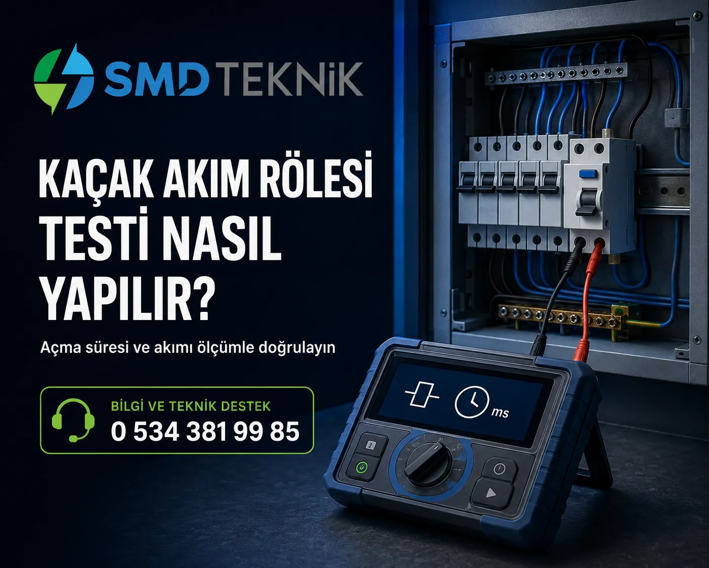Kaçak Akım Rölesi Testi Nasıl Yapılır ve Raporda Nasıl Değerlendirilir?