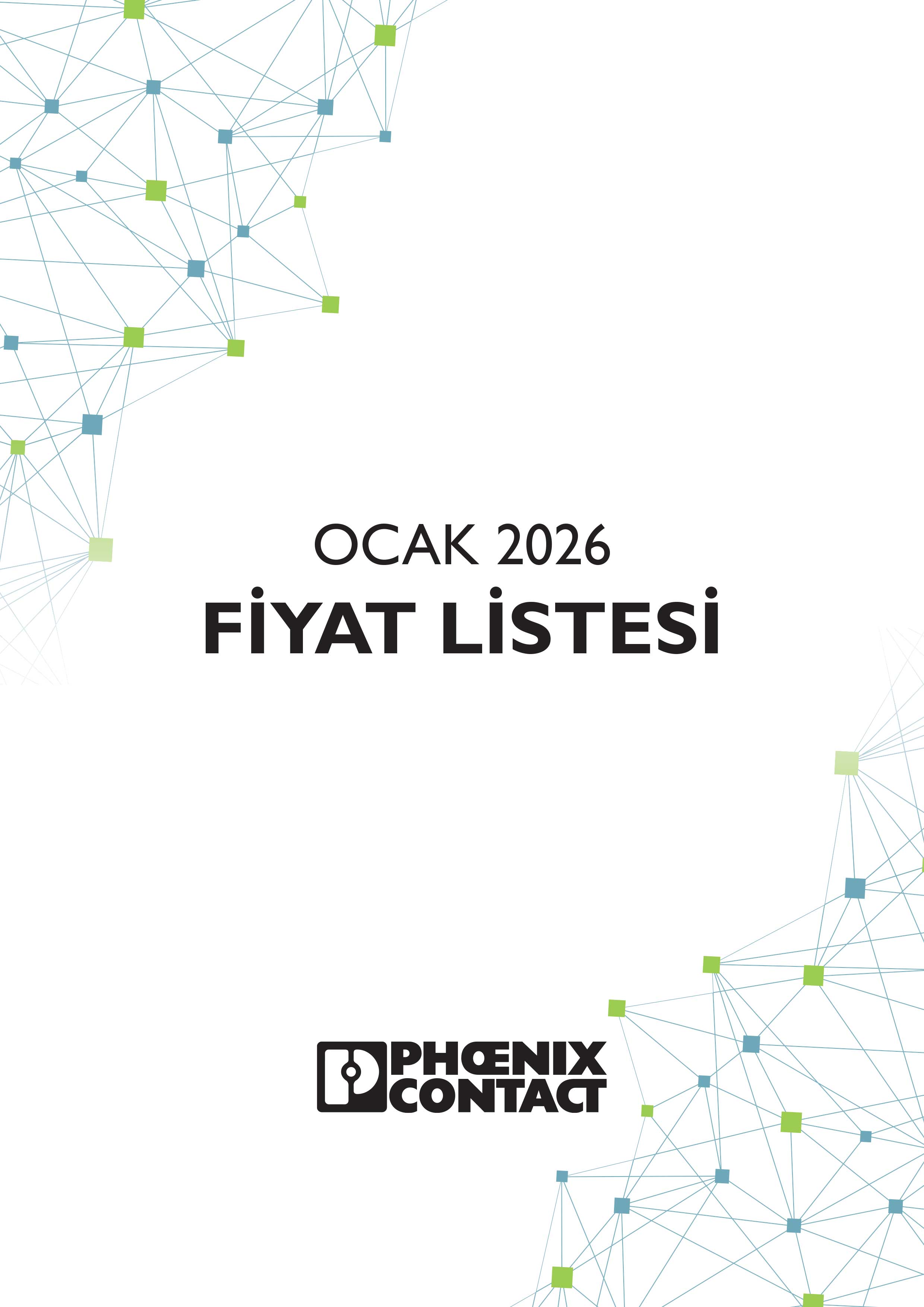 Phoenix Contact Ocak 2026 Fiyat Listesi